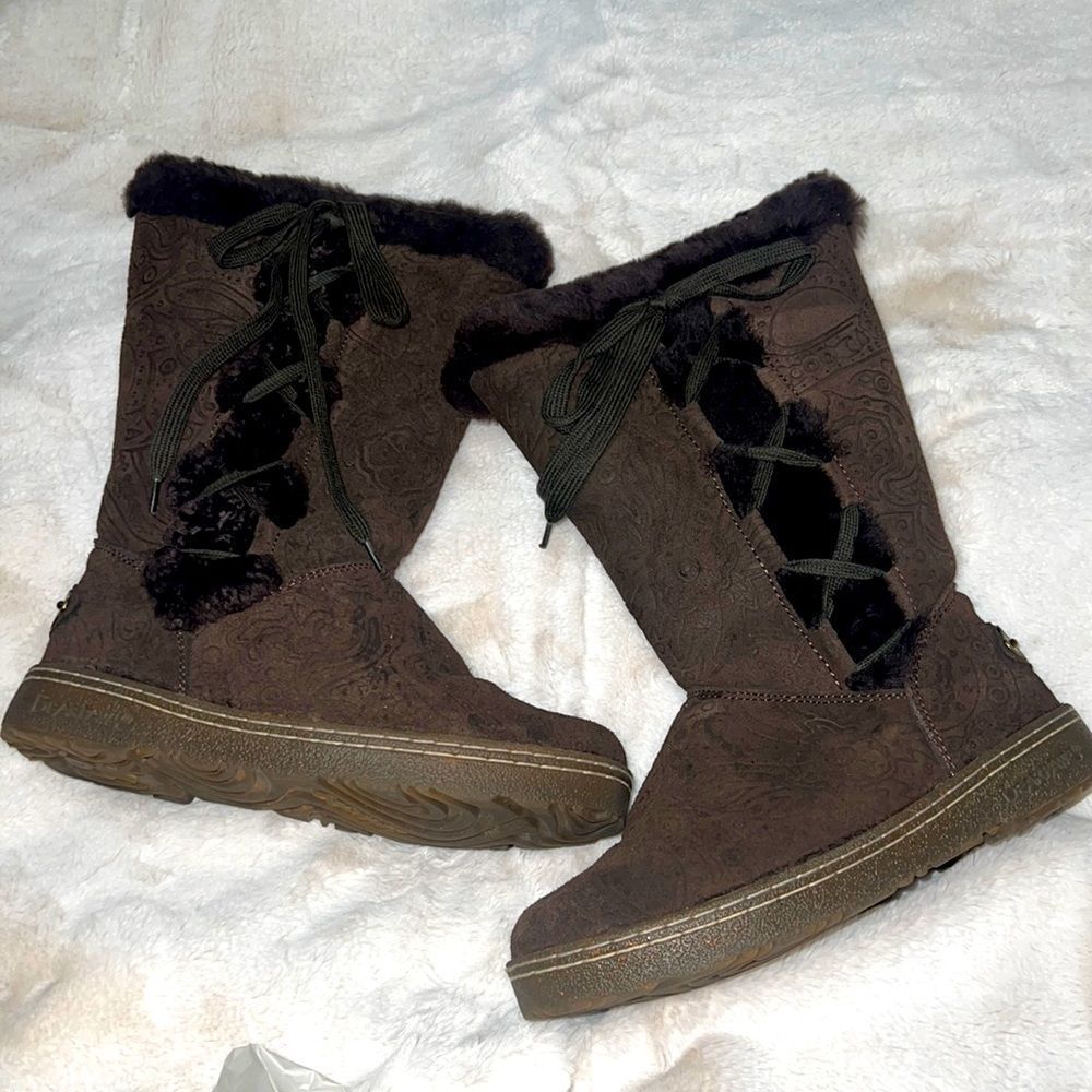 Bearpaw winter boots brown 9